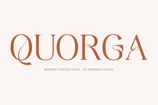 Quorga - Aesthetic Serif
