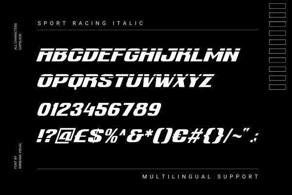Sport Racing - Branding Logo Font - Image 5