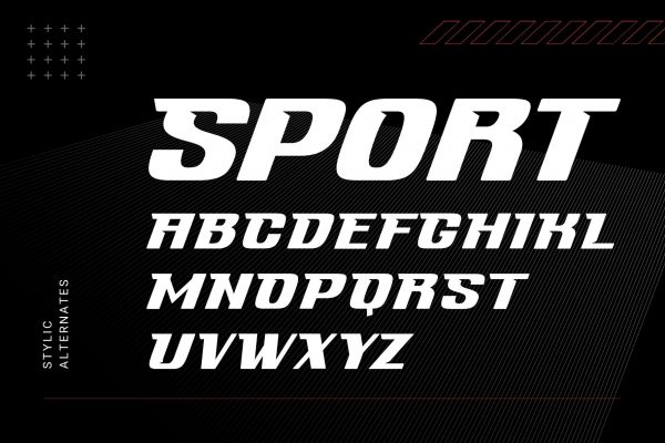 Sport Racing - Branding Logo Font - Image 8