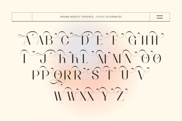 Aroma Beauty - Luxury Logo Font - Image 12