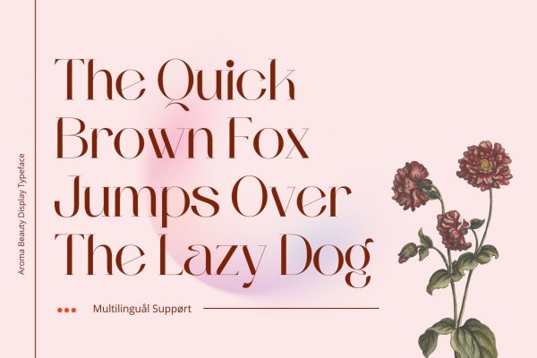 Aroma Beauty - Luxury Logo Font - Image 6
