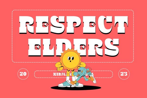 Retro Qalva - Branding Logo Font - Image 8
