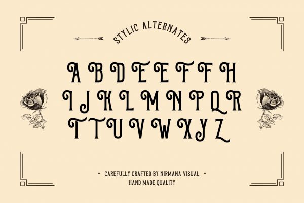 Vintage Rough - Branding Logo Font - Image 8