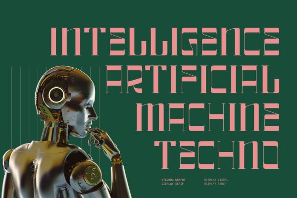 Grafro Techno - Modern Futuristic Logo Font - Image 2
