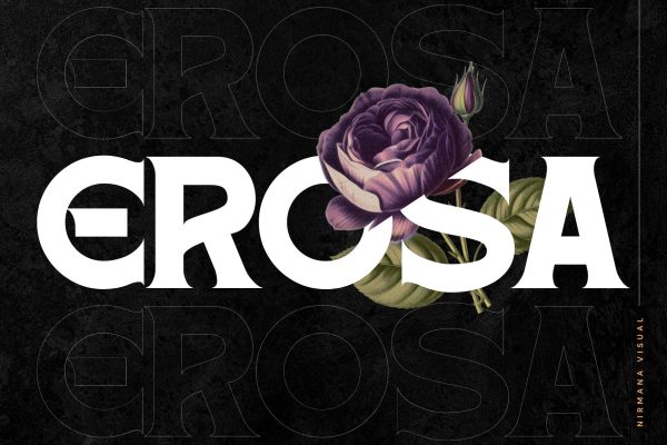 Retro Erosa - Modern Logo Font