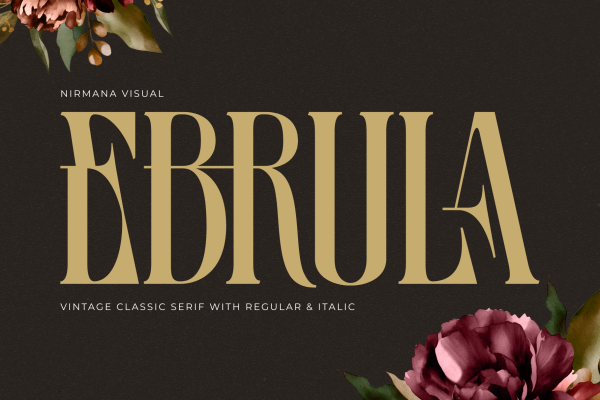 Ebrula Vintage - Classic Serif
