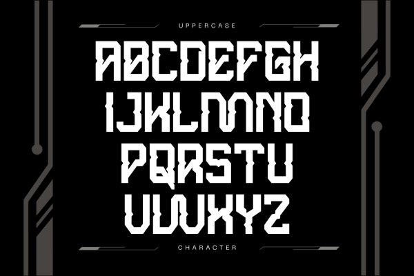 Neo Cyberpunk - Modern Techno Font - Image 9