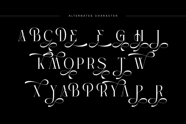 Kalieb Luxury -  Branding Logo Font - Image 10