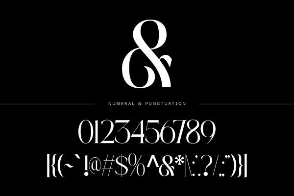 Kalieb Luxury -  Branding Logo Font - Image 8
