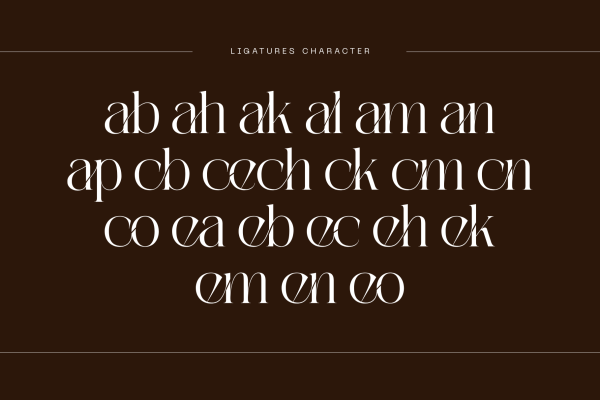 Kalieb Luxury -  Branding Logo Font - Image 9
