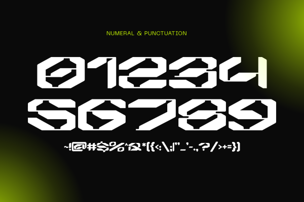 Agor Techno - Modern Logo Font - Image 4