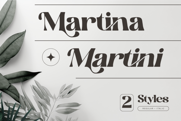 Martina Retro - Branding Logo Font - Image 6