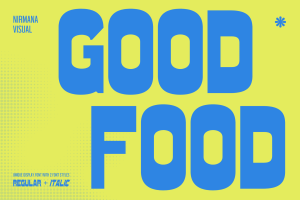 Good Food - Branding Food Logo Font