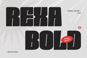 Rexa Bold - Modern Sport Logo Font