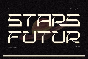 Stars Futur - Technology Font