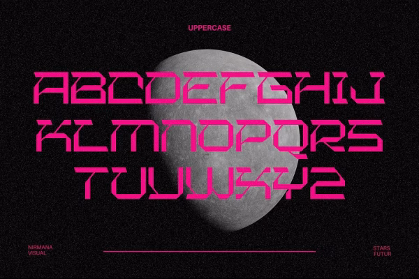 Stars Futur - Technology Font - Image 4