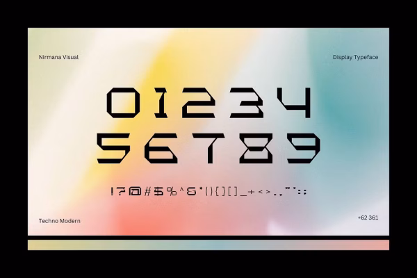 Stars Futur - Technology Font - Image 6