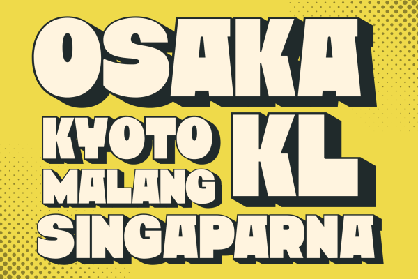 Blog Food - Branding Retro Logo Font - Image 7