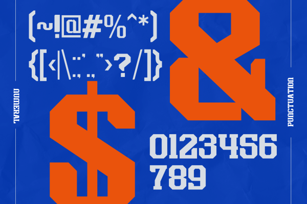 Energy Sport - Baseball Logo Font - Image 7