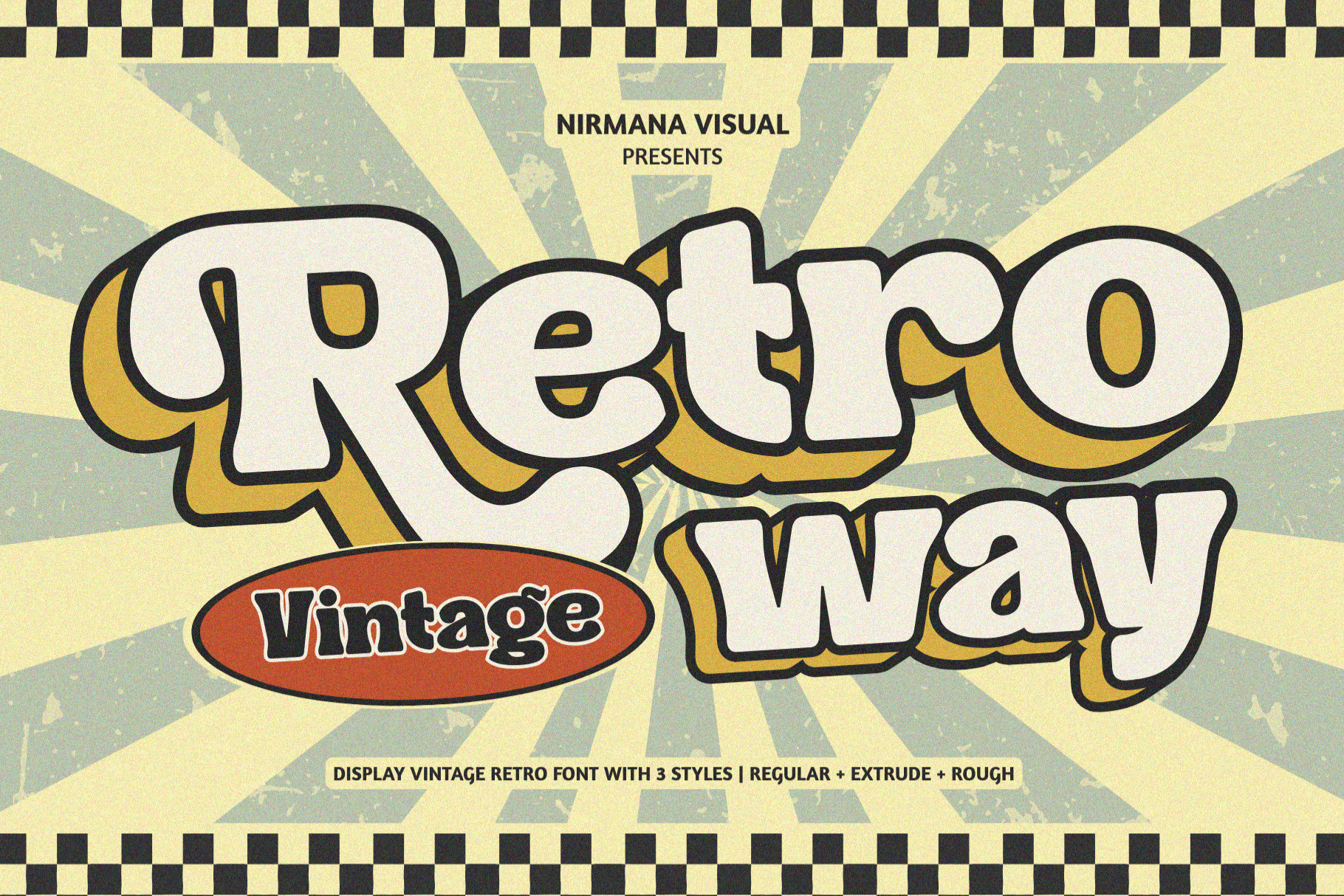 Retro Way – Vintage Logo Font