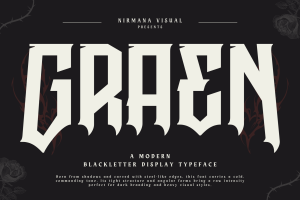 Graen Metal - Branding Logo Font