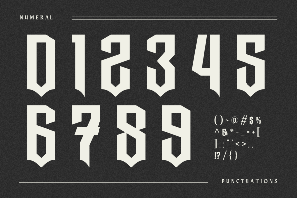 Graen Metal - Branding Logo Font - Image 7