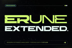 Erune Extended - Family Font