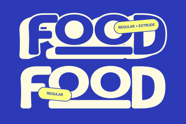 Boer Food - Logo Extrude Font - Image 9