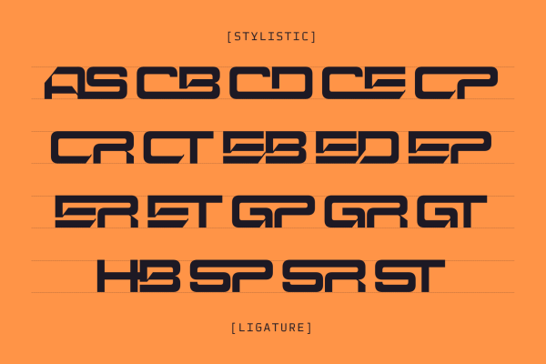 Aster Sport - Font Family - Image 7