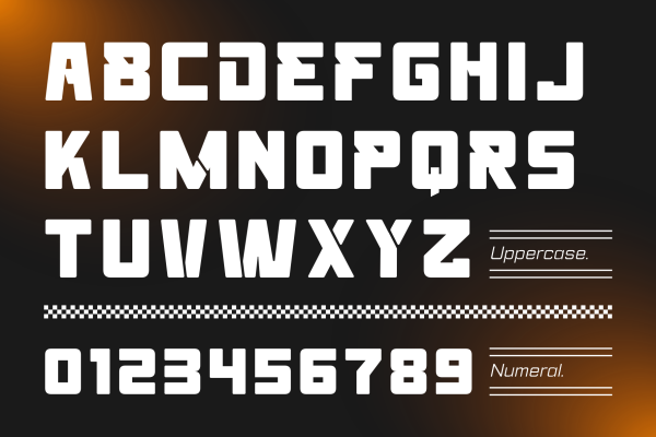 Axzer Sports - Automotive Racing Logo Font - Image 2