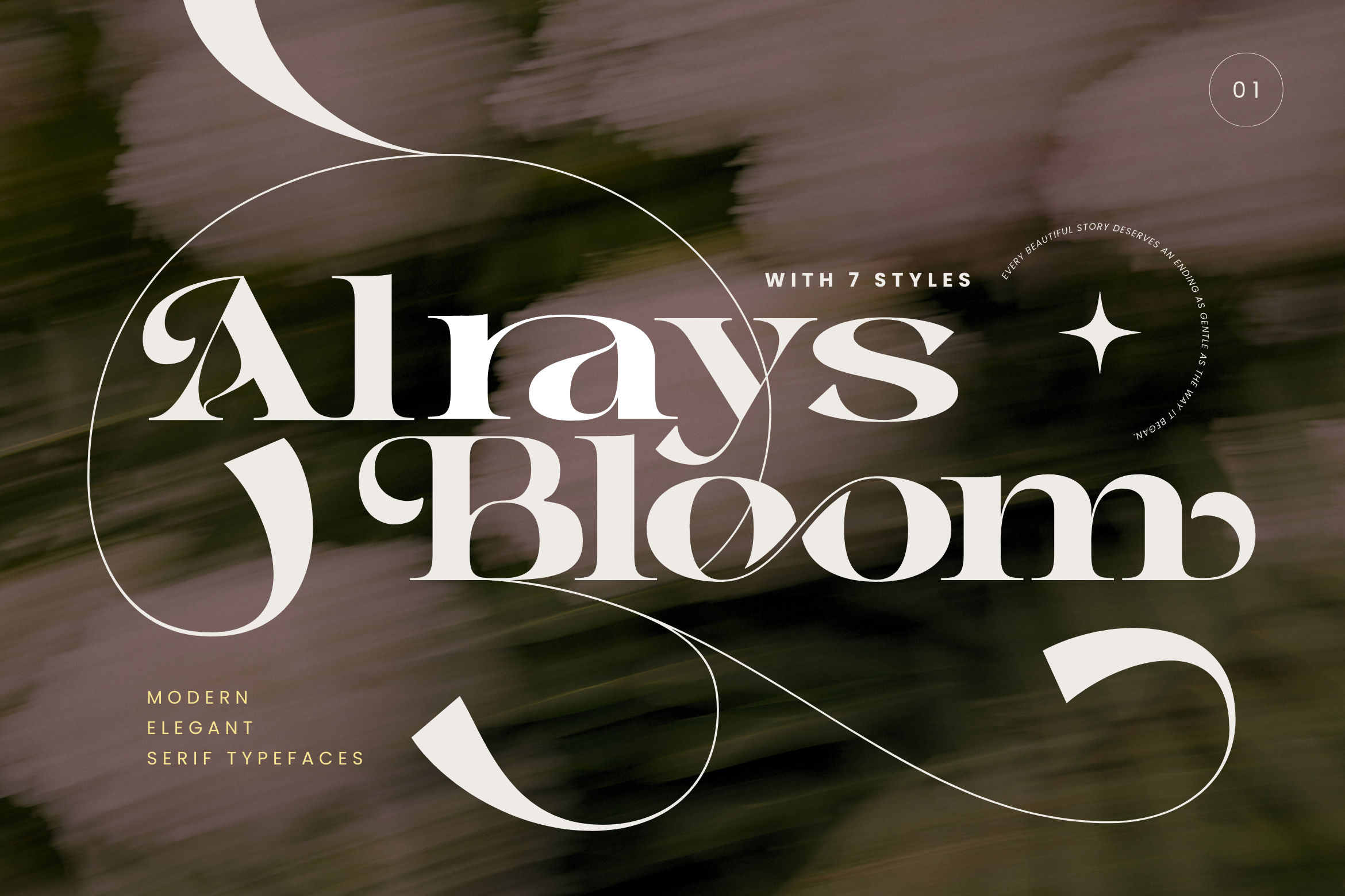 Alrays Bloom – Luxury Modern Logo Font