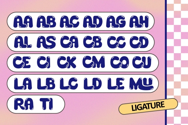 Agtir Bubble - Playful Logo Font - Image 4