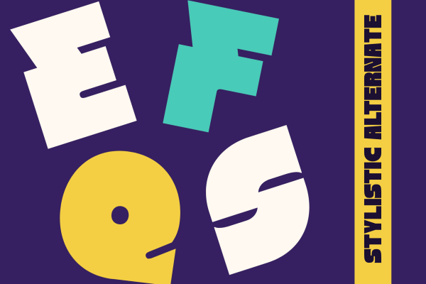 Nebies Retro - Bold Extrude Food Font - Image 4