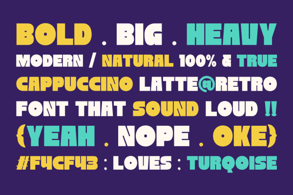 Nebies Retro - Bold Extrude Food Font - Image 12