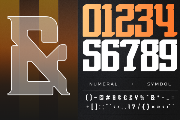 Sravex Sports - Modern Logo Font - Image 8