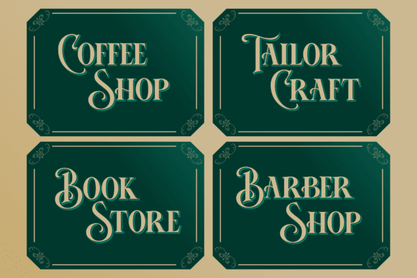 Carvix Victorian - Vintage Font - Image 8